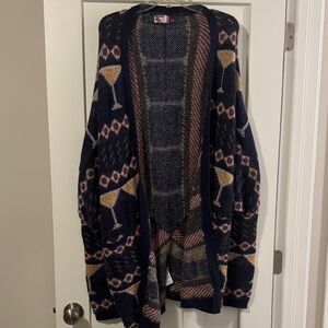 Moods of Norway Wool Blend Cardigan L